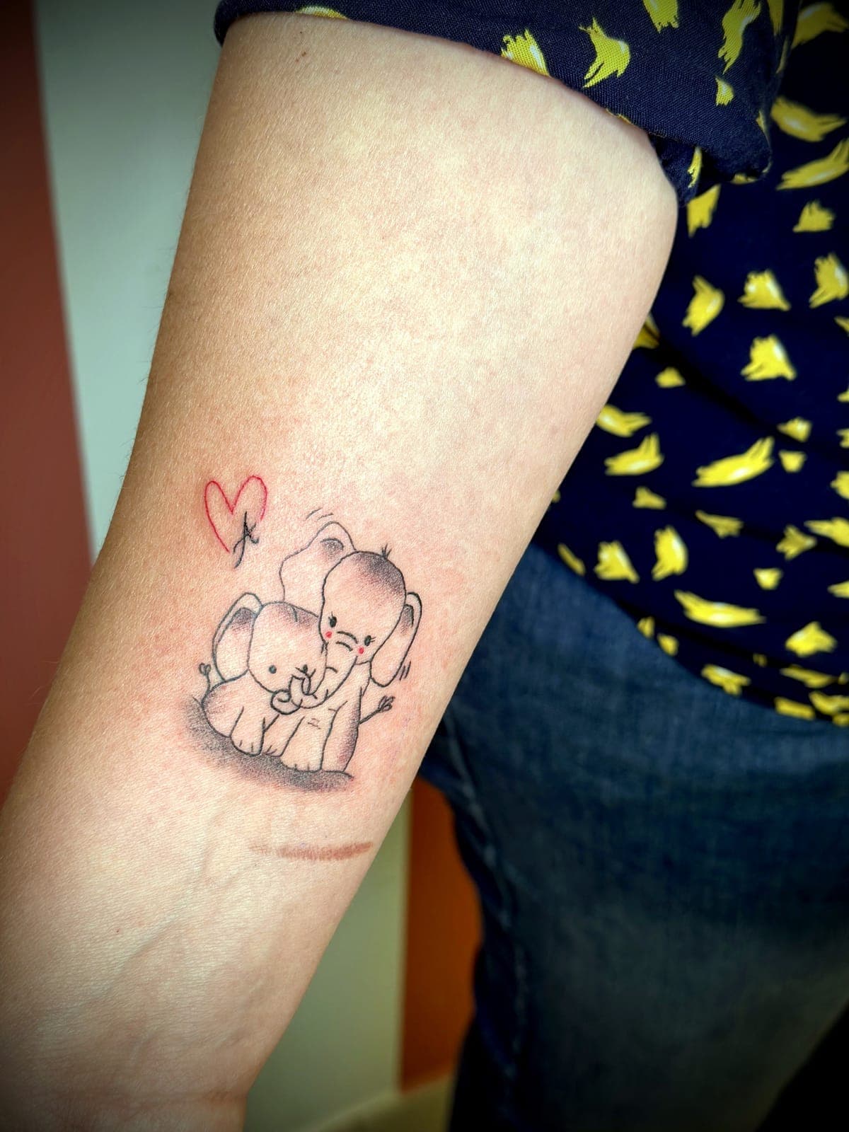 Tatuaggio fineline Kikka