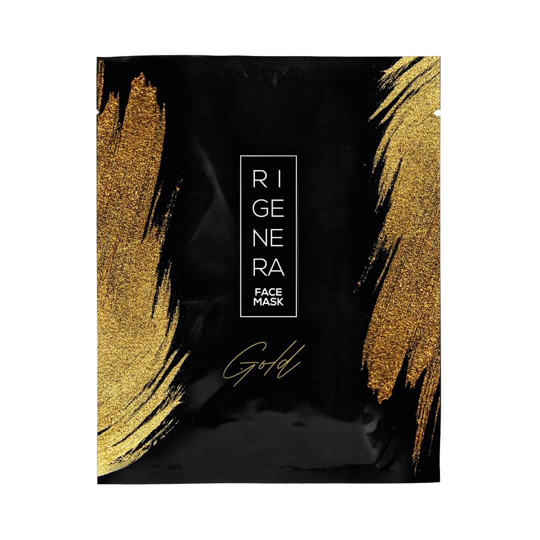 Face Mask Gold Jaluronico — Confezione 5 Pezzi