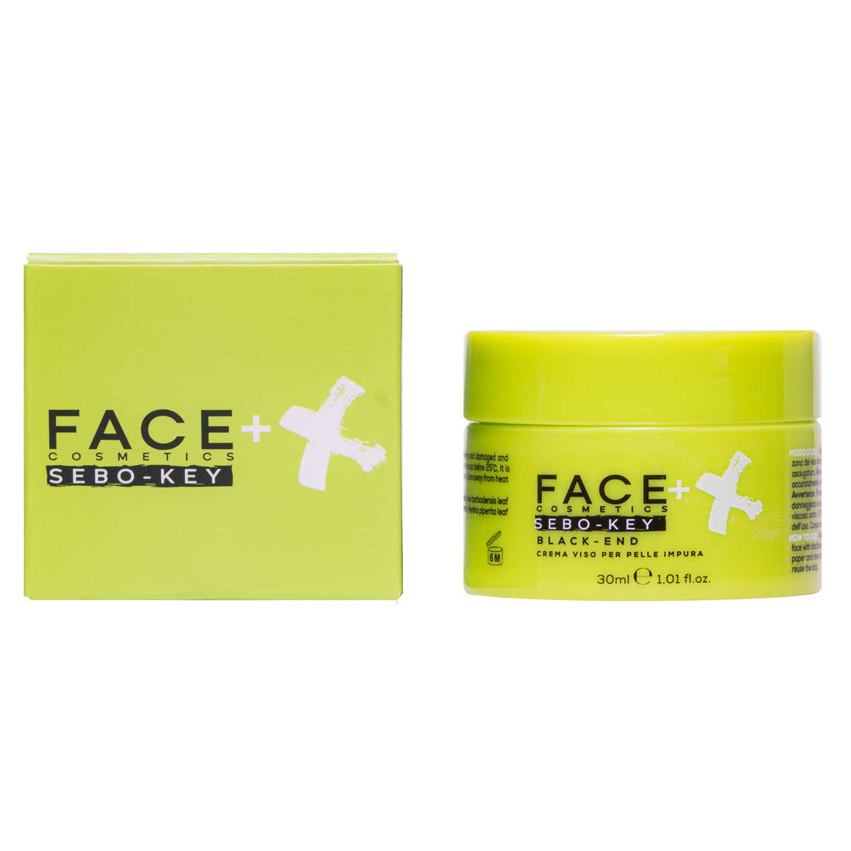 Face+ Sebokey Black End